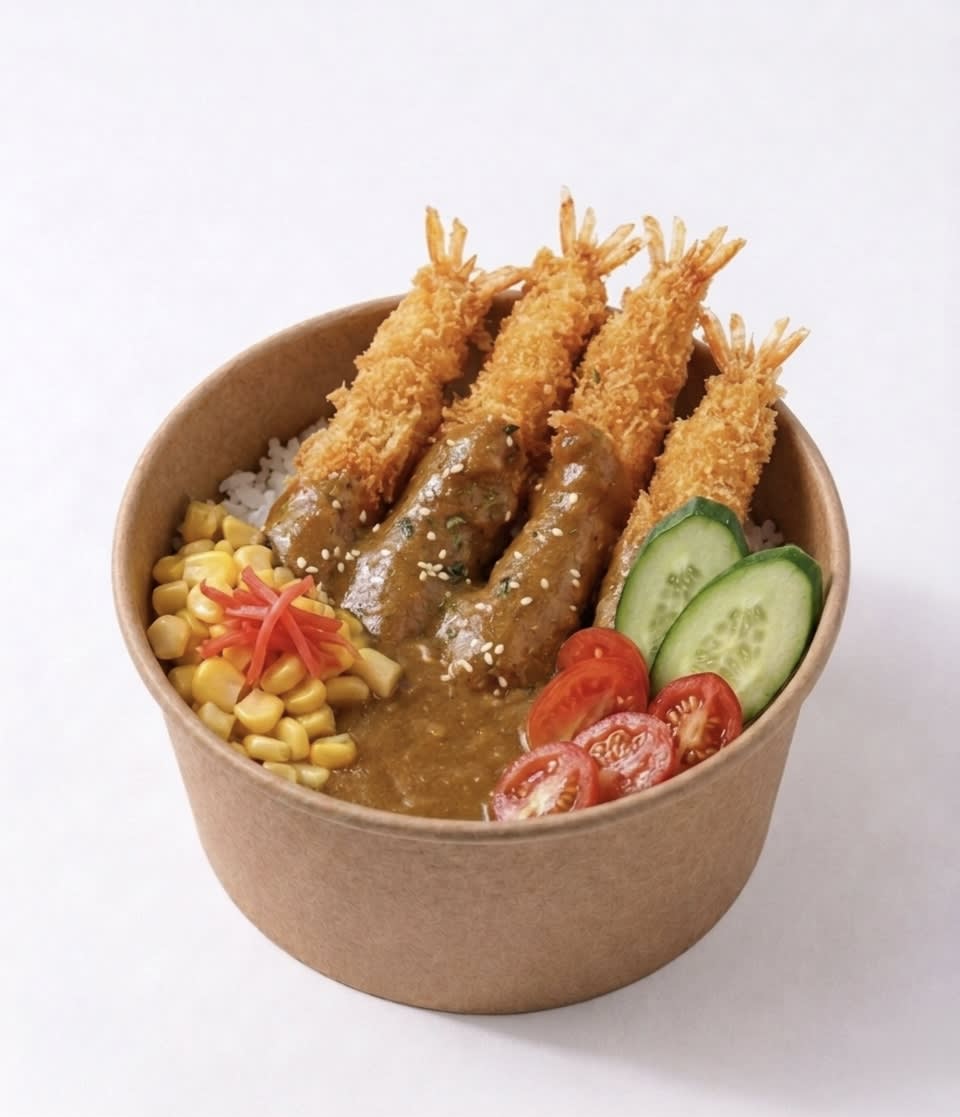 Shrimp Tempuradon